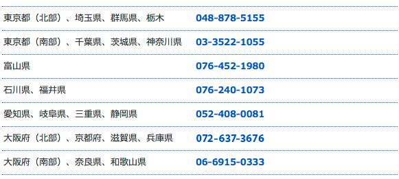 お問い合わせ先